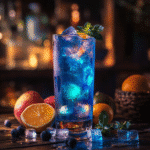 AMF Drink: The Ultimate Blue Cocktail That Packs a Punch 3 AMF drink in a tall glass with blue color